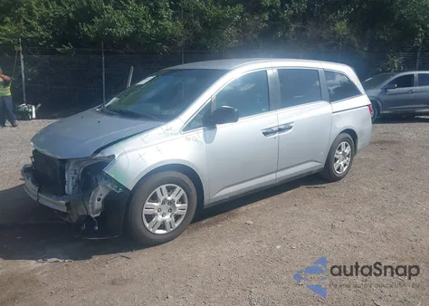 2012 Honda Odyssey Lx z USA, uszkodzony, nr VIN 5FNRL5H25CB049279